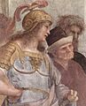 אלקיביאדס (או אלכסנדר הגדול) יחד עם קסנופון