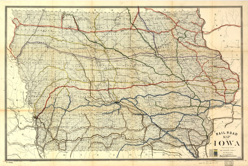 File:Railroad map of Iowa. LOC 98688480.tif