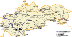 A Fülek–Somoskőújfalu-vasútvonal útvonala