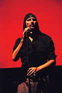 The industrial group Laibach during a performance in Koper, 2008