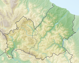 Harta locatiei: Molise