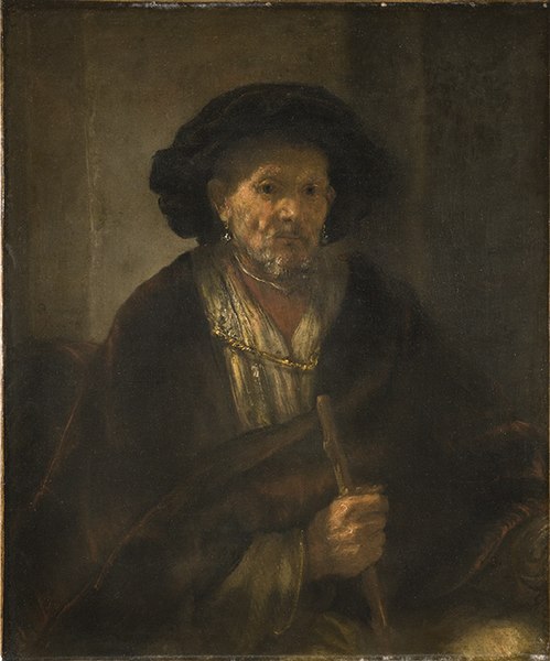 File:Rembrandt - Portrait of an old man with a beard and a cane.jpg