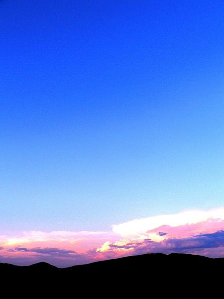 File:Richtersveld World Heritage Site, Sunset at Rooiberg.JPG