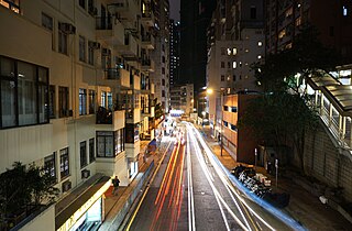 <span class="mw-page-title-main">Robinson Road, Hong Kong</span> Road in Hong Kong