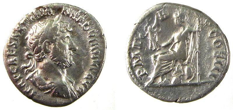 File:Roman coin; denarius of hadrian (FindID 627619).jpg