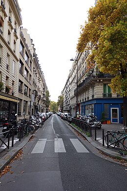 A Rue Chanzy (Párizs) cikk szemléltető képe