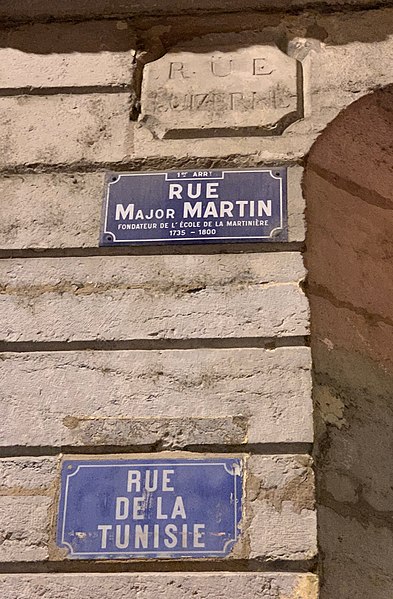 File:Rue du Major Martin (Lyon) - plaques de rue.jpg