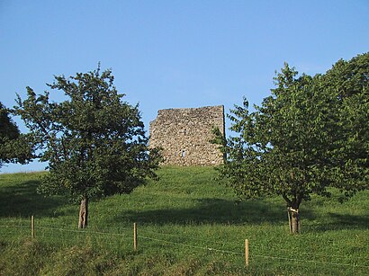 So kommt man zu Ruine Anwil mit den Öffentlichen - Mehr zum Ort Hier