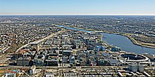 Aerial view looking East, of the Anacostia River and SE Washington, D.C. SEWashingtonDC-0085-122122.jpg