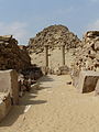 Entrée du temple de Sahourê