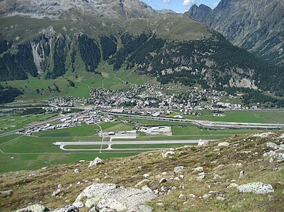 So kommt man zu Samedan mit den Öffentlichen - Mehr zum Ort Hier