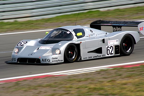 Team Sauber-Mercedes achieved victory at the 1989 24 Hours of Le Mans with the Sauber-Mercedes C9.