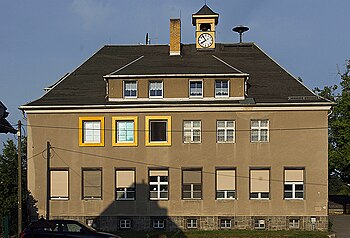 The house where Hans-Georg Kern, alias Baselitz, was born