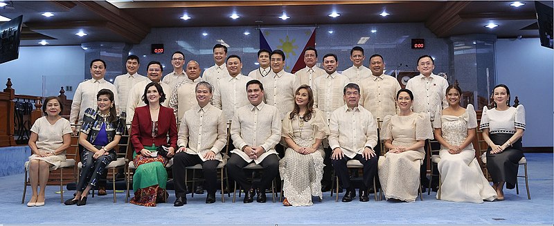 File:Senate of the Philippines traditional photo 19th Congress.jpg