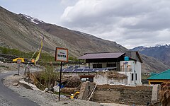 Testa sign on the left bank road