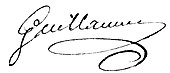 signature de Louis-Marie Guillaume