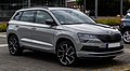 * Nomination Skoda Karoq --M 93 20:39, 2 January 2021 (UTC) * Decline  Oppose IMHO, underexposed with black shadows, blurred fine detail, not fixable without raw. --C messier 10:17, 10 January 2021 (UTC)