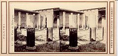 Sommer, Giorgio (1834-1914) & Behles, Edmund (1841-1924) - n. 332 - Casa di Meleagro, Pompei.jpg
