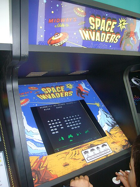 Space Invaders (1978), an early shoot 'em up