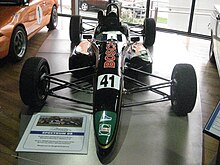 The Spectrum 09 in which Winterbottom placed 2nd in the 2002 Australian Formula Ford Championship. Spectrum 09 of Mark Winterbottom.JPG