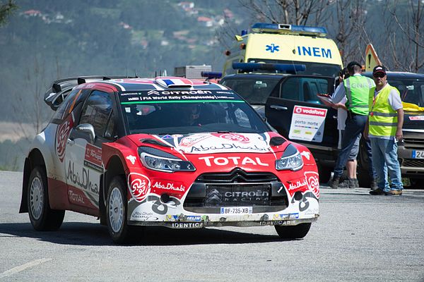 Stéphane Lefebvre in 2016 Rally de Portugal.