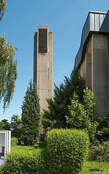 St. Pius church tower Wackenberg St. Arnual Saarbrücken.jpg