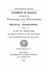 Statement of Reasons for Embracing the Doctrines and Disclosures of Emanuel Swedenborg