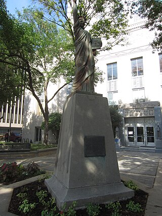 <span class="mw-page-title-main">Statue of Liberty (Oklahoma City)</span> Statue in Oklahoma City, Oklahoma, U.S.