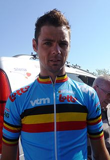 Steve Schets Belgian cyclist