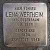 Stolperstein Bad Bentheim Mühlenstraße 22 Lena Wertheim