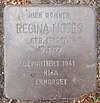 Stolperstein Rothenbaumchaussee 17 (Regina Moses) in Hamburg-Rotherbaum.JPG