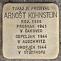 Stolperstein für Arnost Kohnstein (Maribor).jpg
