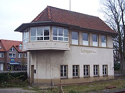 Sulingen Bahnhof Stellwerk Sf 2