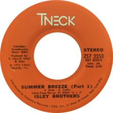 The Isley Brothers – Summer Breeze (Part 1 & 2) (1974, Vinyl) - Discogs