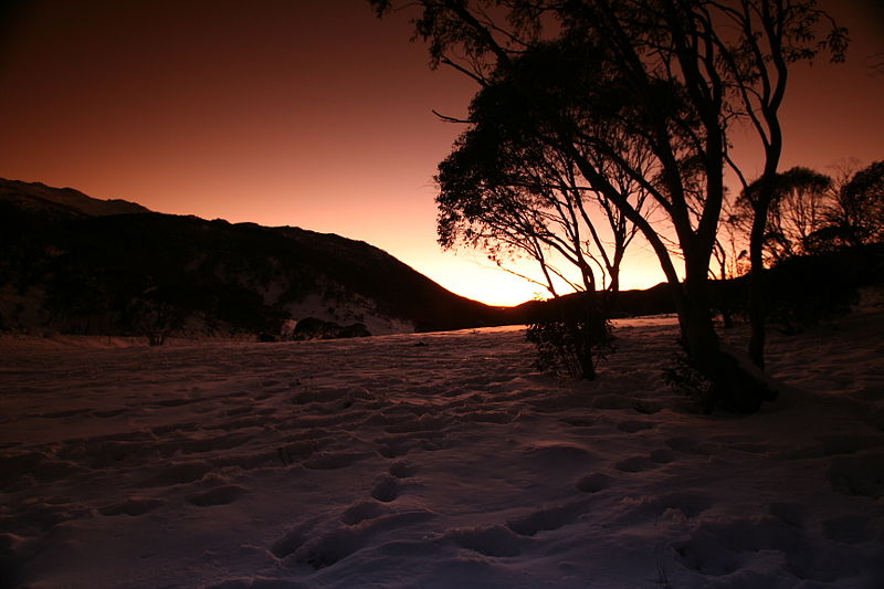 File:Sunrise at Thredbo's Dead Horse Gap.jpg