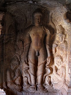 Tîrthankara Gomateshvara, shpella 4. Badami.