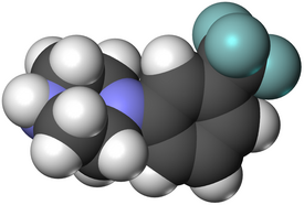 Trifluorimetyylifenyylipiperatsiini: Farmakologia, Sivuvaikutukset, Laki