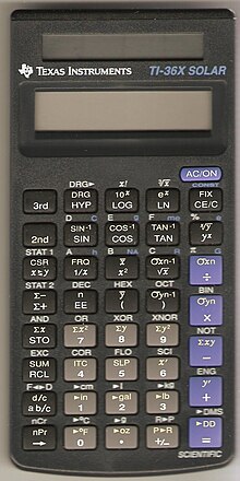 TI-36X Solar, 1993 Revision TI-36X Solar 1993.jpg