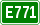 Tabliczka E771.svg
