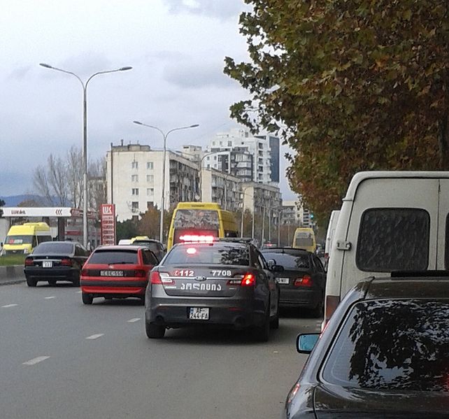 File:Tbilisi, Georgia — Georgian Police's new patrol car (1).jpg