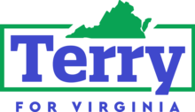 Campaign logo, 2021. Terry McAuliffe for Governor logo.png