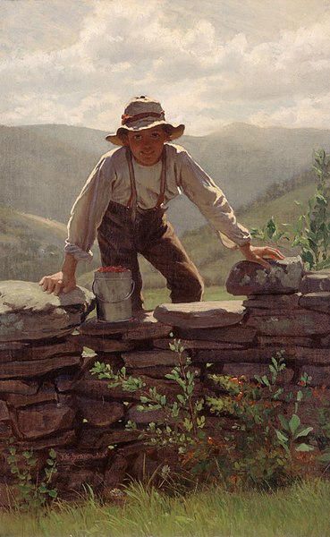 File:The Berry Boy by John George Brown.jpg