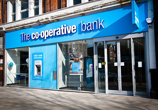 The Co-operative Bank branch in Ealing, West London