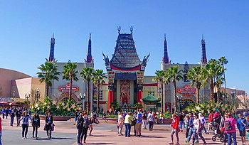 Gli studi di Hollywood di Disney