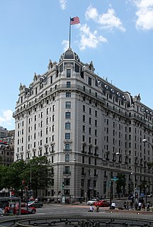 Willard InterContinental Washington Historic hotel in Washington, D.C.