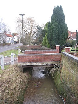 The beck at Egmanton - geograph.org.uk - 2233434