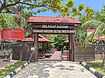 The entrance of Setiu Wetlands State Park.