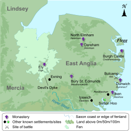The kingdom of East Anglia (Early Saxon period).svg