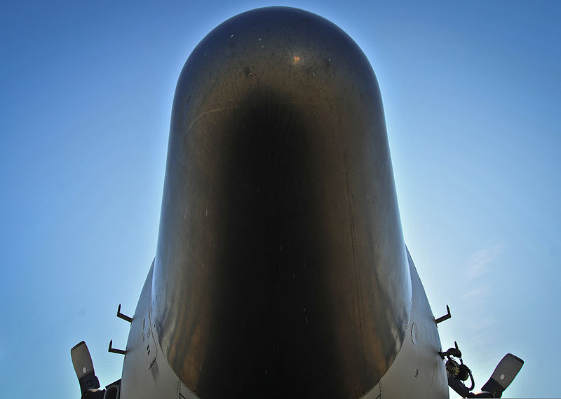 File:The nose of a C-130 Hercules aircraft, assigned to the U.S. Air Force 440th Airlift Wing, is displayed during the Milwaukee Air and Water Show at General Mitchell International Airport in Milwaukee, Wis., Aug. 11 120811-F-ON144-212.jpg