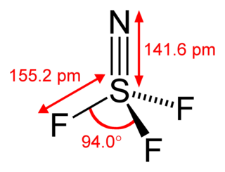 <span class="mw-page-title-main">Thiazyl trifluoride</span> Chemical compound